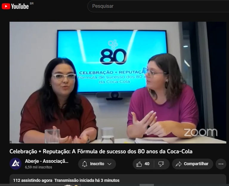 Aberje Academia de Marcas – 80 anos da Coca-Cola no Brasil, Argentina e Bolívia